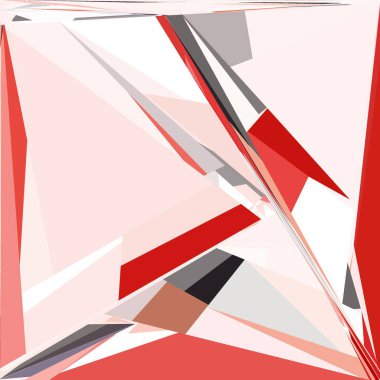 Soyut şekiller patlama yapar. Kırık cam parçaları. Spor, müzik veya bilgisayar oyunu için parlak dinamik arkaplan.