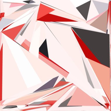 Soyut şekiller patlama yapar. Kırık cam parçaları. Spor, müzik veya bilgisayar oyunu için parlak dinamik arkaplan.