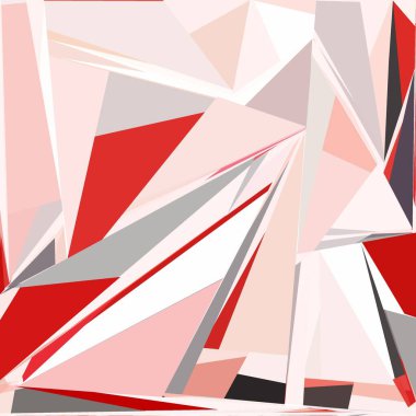 Soyut şekiller patlama yapar. Kırık cam parçaları. Spor, müzik veya bilgisayar oyunu için parlak dinamik arkaplan.