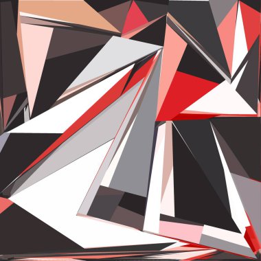 Soyut şekiller patlama yapar. Kırık cam parçaları. Spor, müzik veya bilgisayar oyunu için parlak dinamik arkaplan.