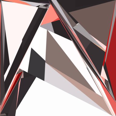 Soyut şekiller patlama yapar. Kırık cam parçaları. Spor, müzik veya bilgisayar oyunu için parlak dinamik arkaplan.