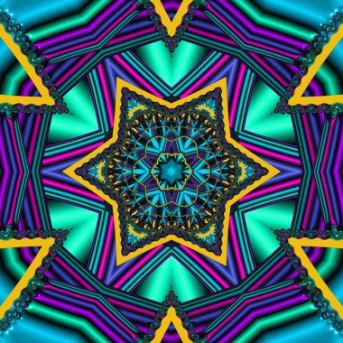 60-70 'lerin hippi tarzında kusursuz bir model. Moda renkli disko süsü.