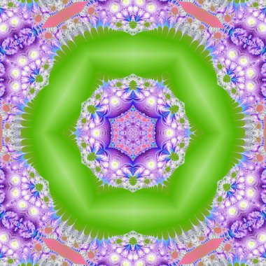 60-70 'lerin hippi tarzında kusursuz bir model. Moda renkli disko süsü.