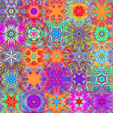 60-70 'lerin hippi tarzında kusursuz bir model. Moda renkli disko süsü.