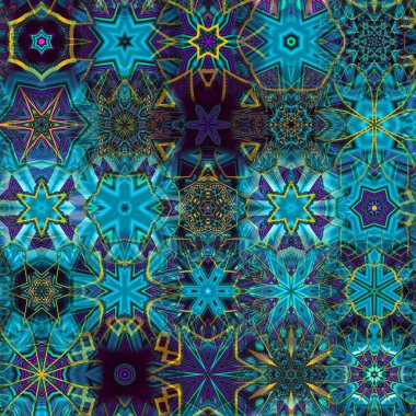 60-70 'lerin hippi tarzında kusursuz bir model. Moda renkli disko süsü.