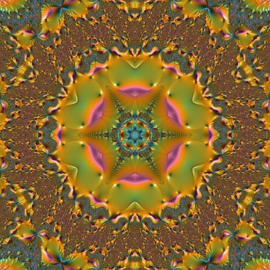 60-70 'lerin hippi tarzında kusursuz bir model. Moda renkli disko süsü.