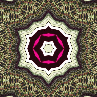 60-70 'lerin hippi tarzında kusursuz bir model. Moda renkli disko süsü.