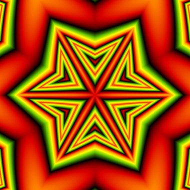 Kusursuz, parlak bir altyapısı var. Renkli etnik yuvarlak süslemeli mandala. Moda deseni.