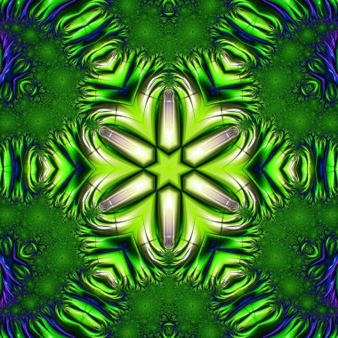 Kusursuz, parlak bir altyapısı var. Renkli etnik yuvarlak süslemeli mandala. Moda deseni.