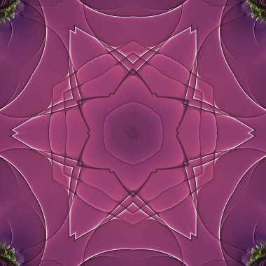 Kusursuz, parlak bir altyapısı var. Renkli etnik yuvarlak süslemeli mandala. Moda deseni.