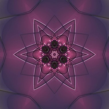 Kusursuz, parlak bir altyapısı var. Renkli etnik yuvarlak süslemeli mandala. Moda deseni.