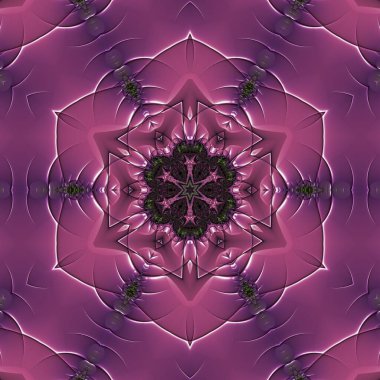 Kusursuz, parlak bir altyapısı var. Renkli etnik yuvarlak süslemeli mandala. Moda deseni.