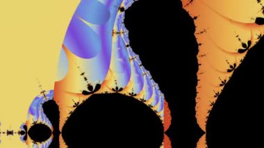 Soyut Bilgisayar Fraktal Tasarımı. Fraktal hiç bitmeyen bir desen. Fraktallar, farklı ölçeklerde kendine benzeyen sonsuz derecede karmaşık kalıplardır. Cep telefonu duvar kağıdı için harika.