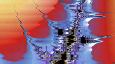 Soyut Bilgisayar Fraktal Tasarımı. Fraktal hiç bitmeyen bir desen. Fraktallar, farklı ölçeklerde kendine benzeyen sonsuz derecede karmaşık kalıplardır. Cep telefonu duvar kağıdı için harika.