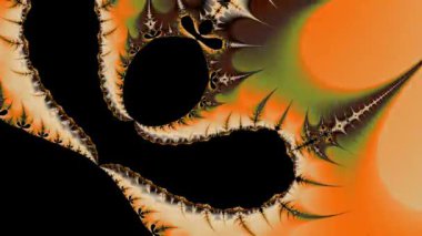 Soyut Bilgisayar Fraktal Tasarımı. Fraktal hiç bitmeyen bir desen. Fraktallar, farklı ölçeklerde kendine benzeyen sonsuz derecede karmaşık kalıplardır. Cep telefonu duvar kağıdı için harika.