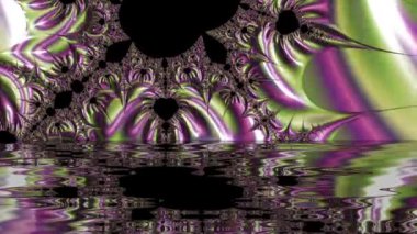 Soyut Bilgisayar Fraktal Tasarımı. Fraktal hiç bitmeyen bir desen. Fraktallar, farklı ölçeklerde kendine benzeyen sonsuz derecede karmaşık kalıplardır. Cep telefonu duvar kağıdı için harika.