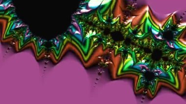 Soyut Bilgisayar Fraktal Tasarımı. Fraktal hiç bitmeyen bir desen. Fraktallar, farklı ölçeklerde kendine benzeyen sonsuz derecede karmaşık kalıplardır. Cep telefonu duvar kağıdı için harika.