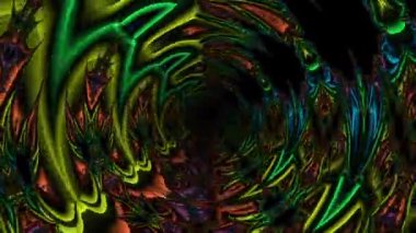 Soyut Bilgisayar Fraktal Tasarımı. Fraktal hiç bitmeyen bir desen. Fraktallar, farklı ölçeklerde kendine benzeyen sonsuz derecede karmaşık kalıplardır. Cep telefonu duvar kağıdı için harika.