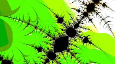 Soyut Bilgisayar Fraktal Tasarımı. Fraktal hiç bitmeyen bir desen. Fraktallar, farklı ölçeklerde kendine benzeyen sonsuz derecede karmaşık kalıplardır.