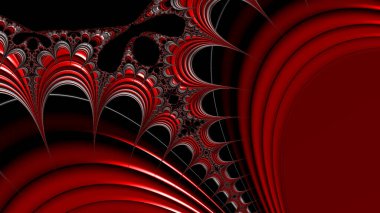 Soyut Bilgisayar Fraktal Tasarımı. Fraktal hiç bitmeyen bir desen. Fraktallar, farklı ölçeklerde kendine benzeyen sonsuz derecede karmaşık kalıplardır.