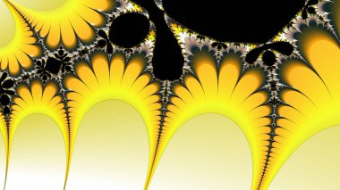 Soyut Bilgisayar Fraktal Tasarımı. Fraktal hiç bitmeyen bir desen. Fraktallar, farklı ölçeklerde kendine benzeyen sonsuz derecede karmaşık kalıplardır.