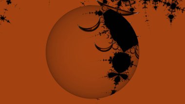 Soyut Bilgisayar Fraktal Tasarımı. Fraktal hiç bitmeyen bir desen. Fraktallar, farklı ölçeklerde kendine benzeyen sonsuz derecede karmaşık kalıplardır.