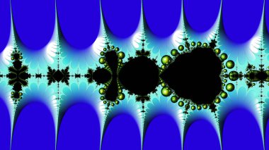 Soyut Bilgisayar Fraktal Tasarımı. Fraktal hiç bitmeyen bir desen. Fraktallar, farklı ölçeklerde kendine benzeyen sonsuz derecede karmaşık kalıplardır.