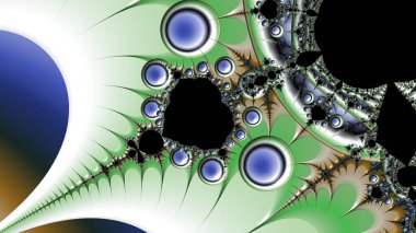 Soyut Bilgisayar Fraktal Tasarımı. Fraktal hiç bitmeyen bir desen. Fraktallar, farklı ölçeklerde kendine benzeyen sonsuz derecede karmaşık kalıplardır.