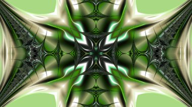 Soyut Bilgisayar Fraktal Tasarımı. Fraktal hiç bitmeyen bir desen. Fraktallar, farklı ölçeklerde kendine benzeyen sonsuz derecede karmaşık kalıplardır.