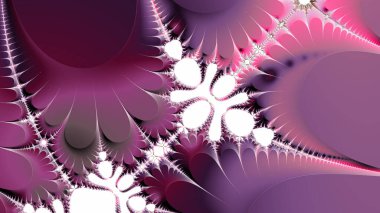 Soyut Bilgisayar Fraktal Tasarımı. Fraktal hiç bitmeyen bir desen. Fraktallar, farklı ölçeklerde kendine benzeyen sonsuz derecede karmaşık kalıplardır.