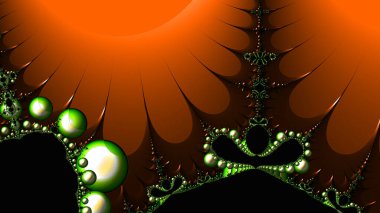 Soyut Bilgisayar Fraktal Tasarımı. Fraktal hiç bitmeyen bir desen. Fraktallar, farklı ölçeklerde kendine benzeyen sonsuz derecede karmaşık kalıplardır.