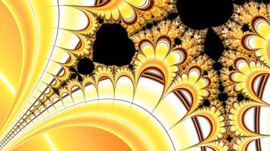 Soyut Bilgisayar Fraktal Tasarımı. Fraktal hiç bitmeyen bir desen. Fraktallar, farklı ölçeklerde kendine benzeyen sonsuz derecede karmaşık kalıplardır.
