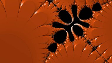 Soyut Bilgisayar Fraktal Tasarımı. Fraktal hiç bitmeyen bir desen. Fraktallar, farklı ölçeklerde kendine benzeyen sonsuz derecede karmaşık kalıplardır.