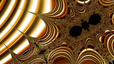 Soyut Bilgisayar Fraktal Tasarımı. Fraktal hiç bitmeyen bir desen. Fraktallar, farklı ölçeklerde kendine benzeyen sonsuz derecede karmaşık kalıplardır.