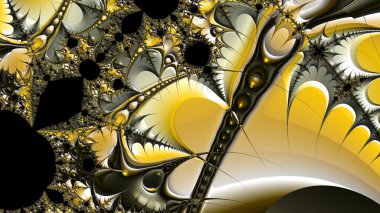 Soyut Bilgisayar Fraktal Tasarımı. Fraktal hiç bitmeyen bir desen. Fraktallar, farklı ölçeklerde kendine benzeyen sonsuz derecede karmaşık kalıplardır.