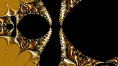 Soyut Bilgisayar Fraktal Tasarımı. Fraktal hiç bitmeyen bir desen. Fraktallar, farklı ölçeklerde kendine benzeyen sonsuz derecede karmaşık kalıplardır.