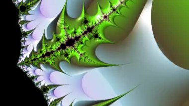 Soyut Bilgisayar Fraktal Tasarımı. Fraktal hiç bitmeyen bir desen. Fraktallar, farklı ölçeklerde kendine benzeyen sonsuz derecede karmaşık kalıplardır. Cep telefonu duvar kağıdı için harika.