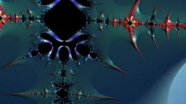 Soyut Bilgisayar Fraktal Tasarımı. Fraktal hiç bitmeyen bir desen. Fraktallar, farklı ölçeklerde kendine benzeyen sonsuz derecede karmaşık kalıplardır. Cep telefonu duvar kağıdı için harika.