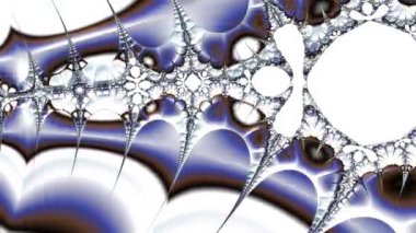 Soyut Bilgisayar Fraktal Tasarımı. Fraktal hiç bitmeyen bir desen. Fraktallar, farklı ölçeklerde kendine benzeyen sonsuz derecede karmaşık kalıplardır. Cep telefonu duvar kağıdı için harika.