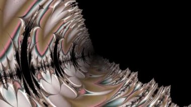 Soyut Bilgisayar Fraktal Tasarımı. Fraktal hiç bitmeyen bir desen. Fraktallar, farklı ölçeklerde kendine benzeyen sonsuz derecede karmaşık kalıplardır. Cep telefonu duvar kağıdı için harika.