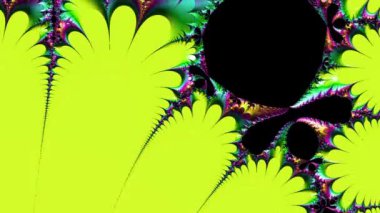 Soyut Bilgisayar Fraktal Tasarımı. Fraktal hiç bitmeyen bir desen. Fraktallar, farklı ölçeklerde kendine benzeyen sonsuz derecede karmaşık kalıplardır. Cep telefonu duvar kağıdı için harika.