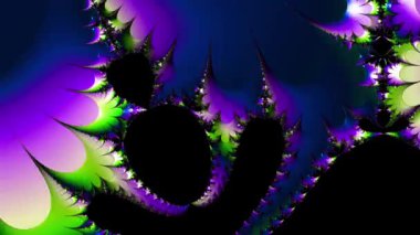 Soyut Bilgisayar Fraktal Tasarımı. Fraktal hiç bitmeyen bir desen. Fraktallar, farklı ölçeklerde kendine benzeyen sonsuz derecede karmaşık kalıplardır. Cep telefonu duvar kağıdı için harika.