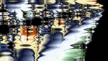 Soyut Bilgisayar Fraktal Tasarımı. Fraktal hiç bitmeyen bir desen. Fraktallar, farklı ölçeklerde kendine benzeyen sonsuz derecede karmaşık kalıplardır. Cep telefonu duvar kağıdı için harika.