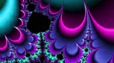 Soyut Bilgisayar Fraktal Tasarımı. Fraktal hiç bitmeyen bir desen. Fraktallar, farklı ölçeklerde kendine benzeyen sonsuz derecede karmaşık kalıplardır. Cep telefonu duvar kağıdı için harika.