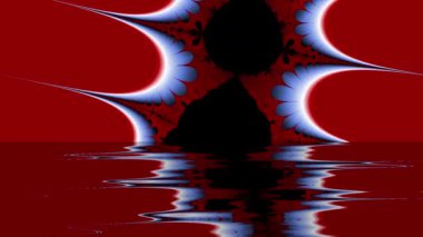 Soyut Bilgisayar Fraktal Tasarımı. Fraktal hiç bitmeyen bir desen. Fraktallar, farklı ölçeklerde kendine benzeyen sonsuz derecede karmaşık kalıplardır. Cep telefonu duvar kağıdı için harika.