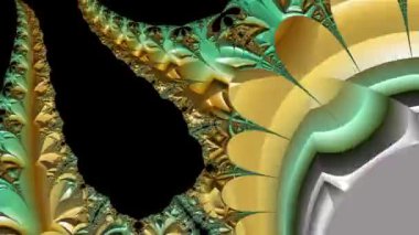 Soyut Bilgisayar Fraktal Tasarımı. Fraktal hiç bitmeyen bir desen. Fraktallar, farklı ölçeklerde kendine benzeyen sonsuz derecede karmaşık kalıplardır. Cep telefonu duvar kağıdı için harika.