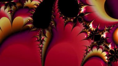 Soyut Bilgisayar Fraktal Tasarımı. Fraktal hiç bitmeyen bir desen. Fraktallar, farklı ölçeklerde kendine benzeyen sonsuz derecede karmaşık kalıplardır. Cep telefonu duvar kağıdı için harika.