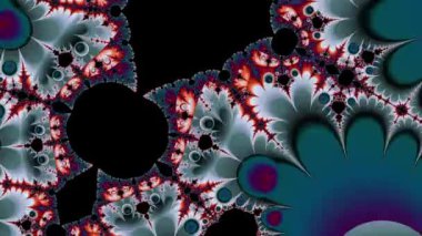 Soyut Bilgisayar Fraktal Tasarımı. Fraktal hiç bitmeyen bir desen. Fraktallar, farklı ölçeklerde kendine benzeyen sonsuz derecede karmaşık kalıplardır. Cep telefonu duvar kağıdı için harika.