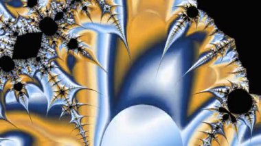 Soyut Bilgisayar Fraktal Tasarımı. Fraktal hiç bitmeyen bir desen. Fraktallar, farklı ölçeklerde kendine benzeyen sonsuz derecede karmaşık kalıplardır. Cep telefonu duvar kağıdı için harika.