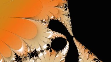 Soyut Bilgisayar Fraktal Tasarımı. Fraktal hiç bitmeyen bir desen. Fraktallar, farklı ölçeklerde kendine benzeyen sonsuz derecede karmaşık kalıplardır. Cep telefonu duvar kağıdı için harika.